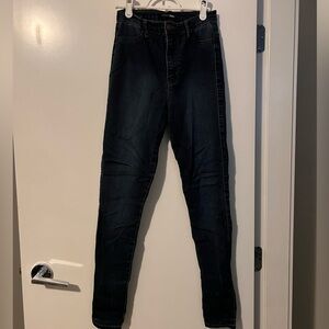 Fashion Nova blue skinny jeans